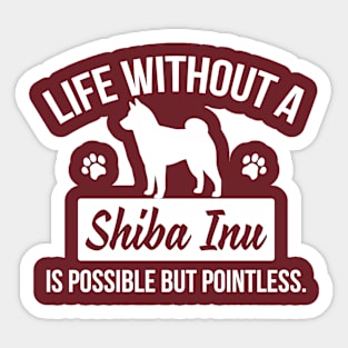 Shiba Inu Sticker